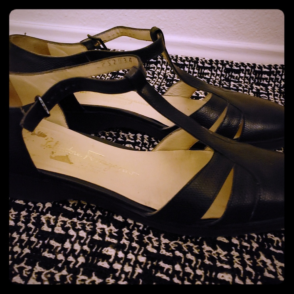 Salvatore Ferragamo mary jane shoes